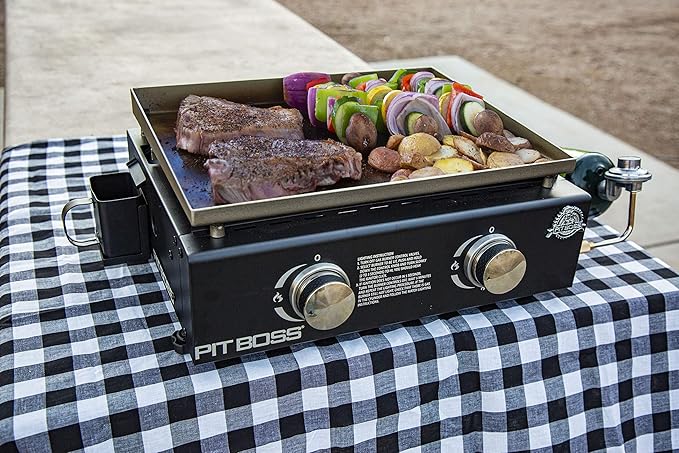 Pit Boss Portable Griddle, Cover, Adapter Kit - 10943