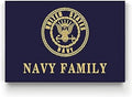 Renditions Gallery Canvas Nationalist Wall Art Paintings & Prints Artwork Golden United States Navy Crest Modern Patriotic Canvas Military Decor for Bedroom Office Kitchen - 30"x40" LT25