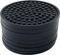 Better Kitchen Products 8 Piece Silicone Coaster Set, Black